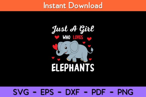 Just a Girl Who Loves Elephants Funny Embroidery Review