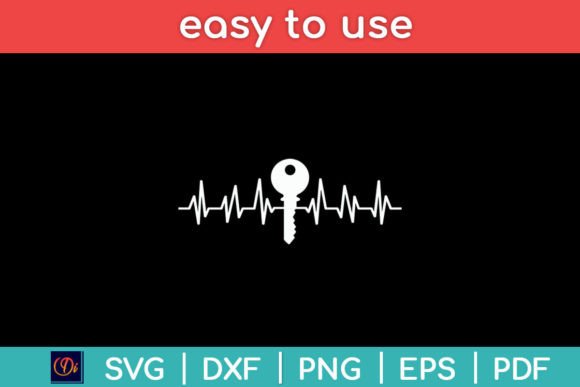 Locksmith Heartbeat Service Lock Picking Graphics for Crafts