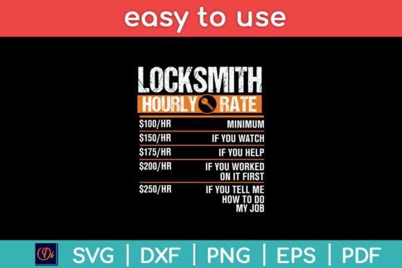 Locksmith Hourly Rate Locksmithing Graphics for Crafts