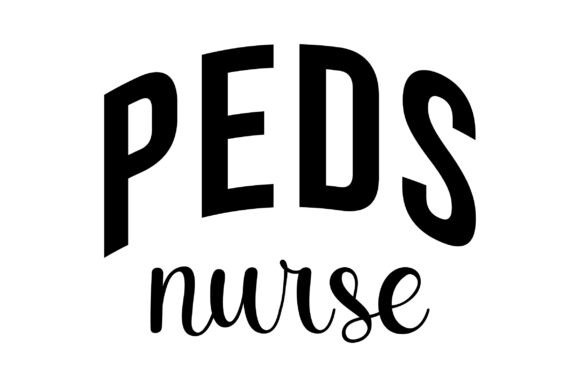 Peds Nurse SVG Design