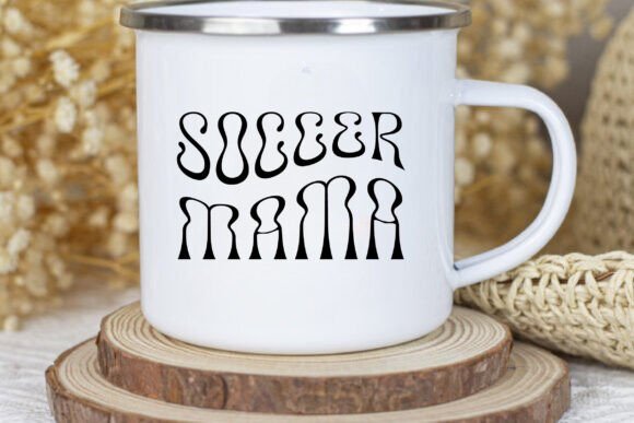 Retro Soccer Mama Svg Png Design