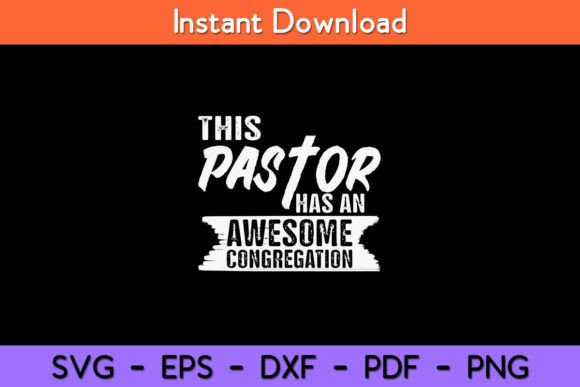 This Pastor Has an Awesome Congregation Graphics for Crafts